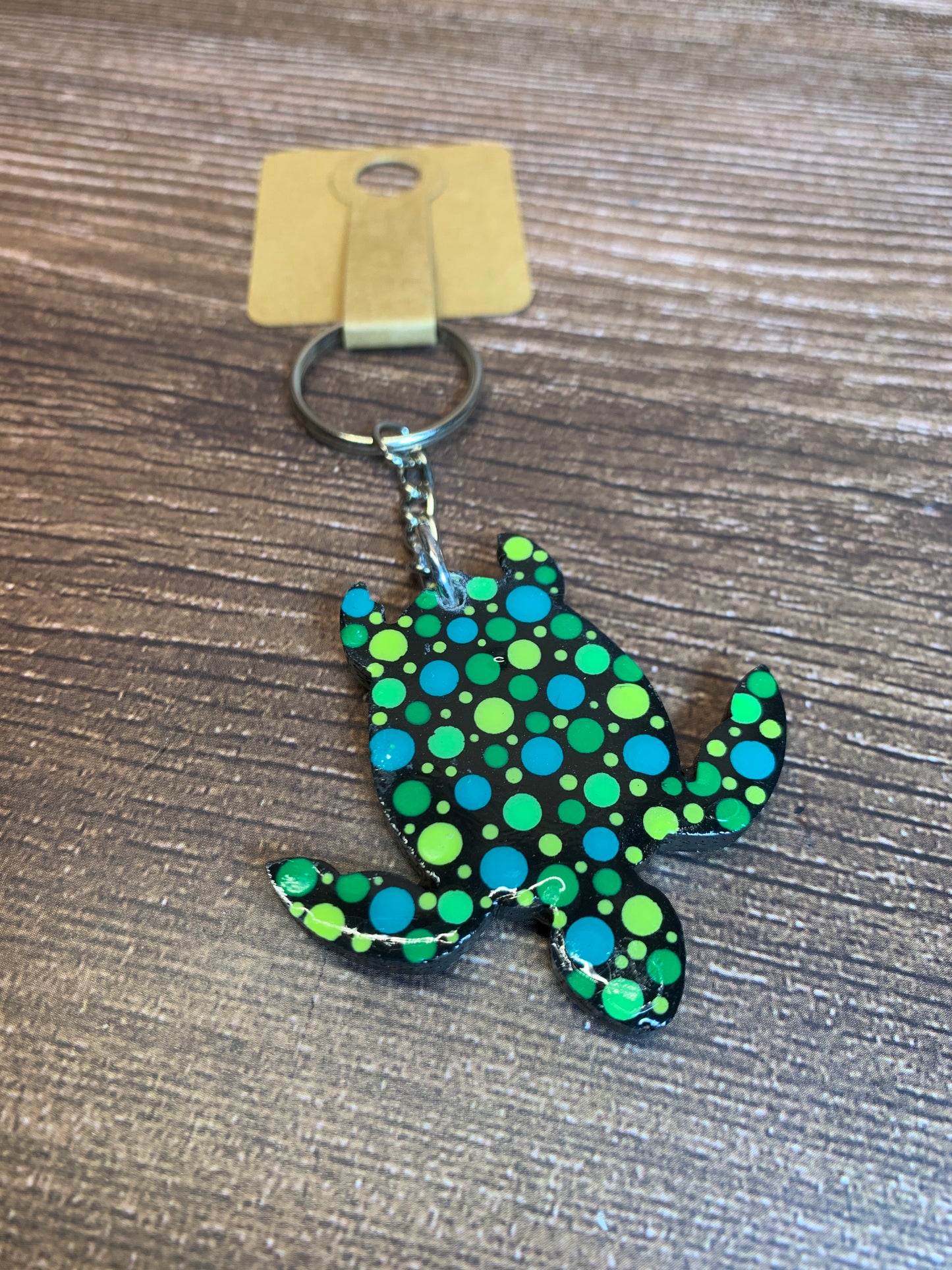 KC#38 Dot Art Keychain