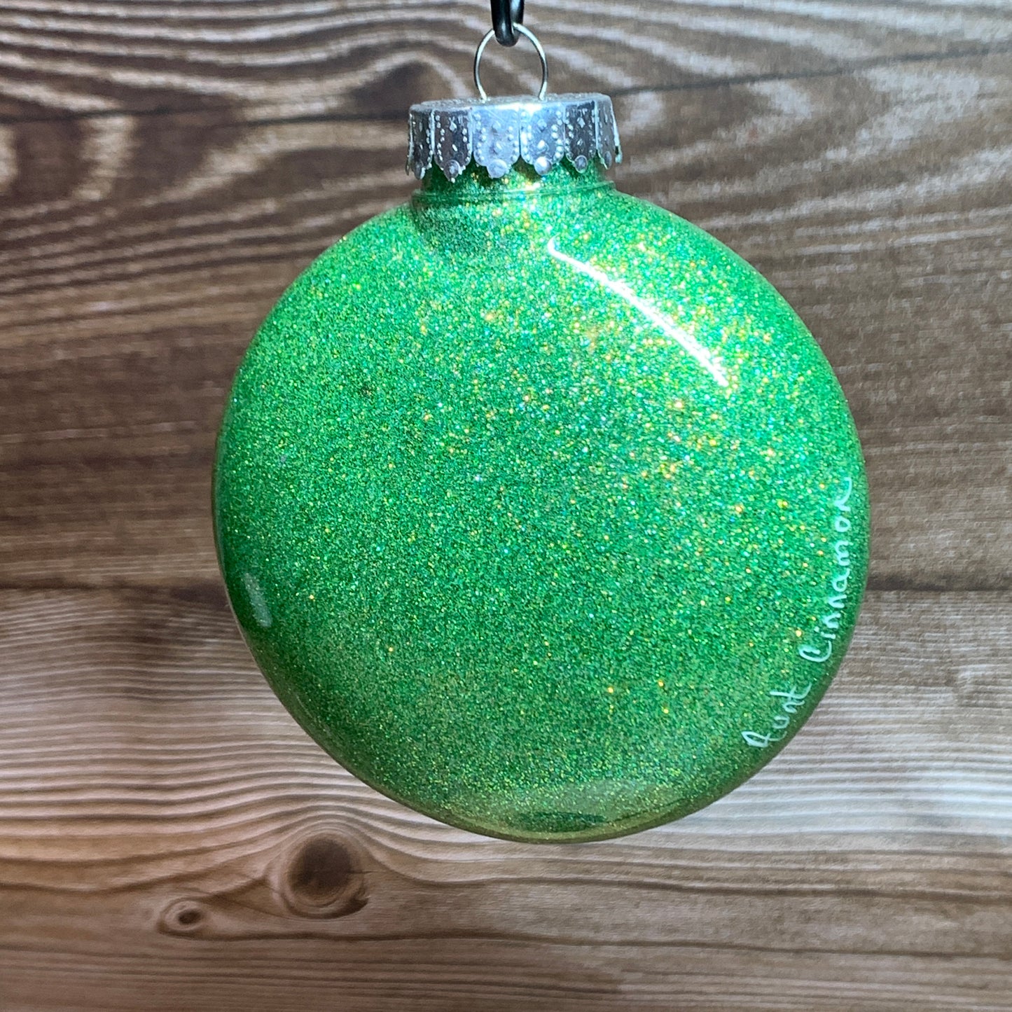 #211 Glittered Ornament