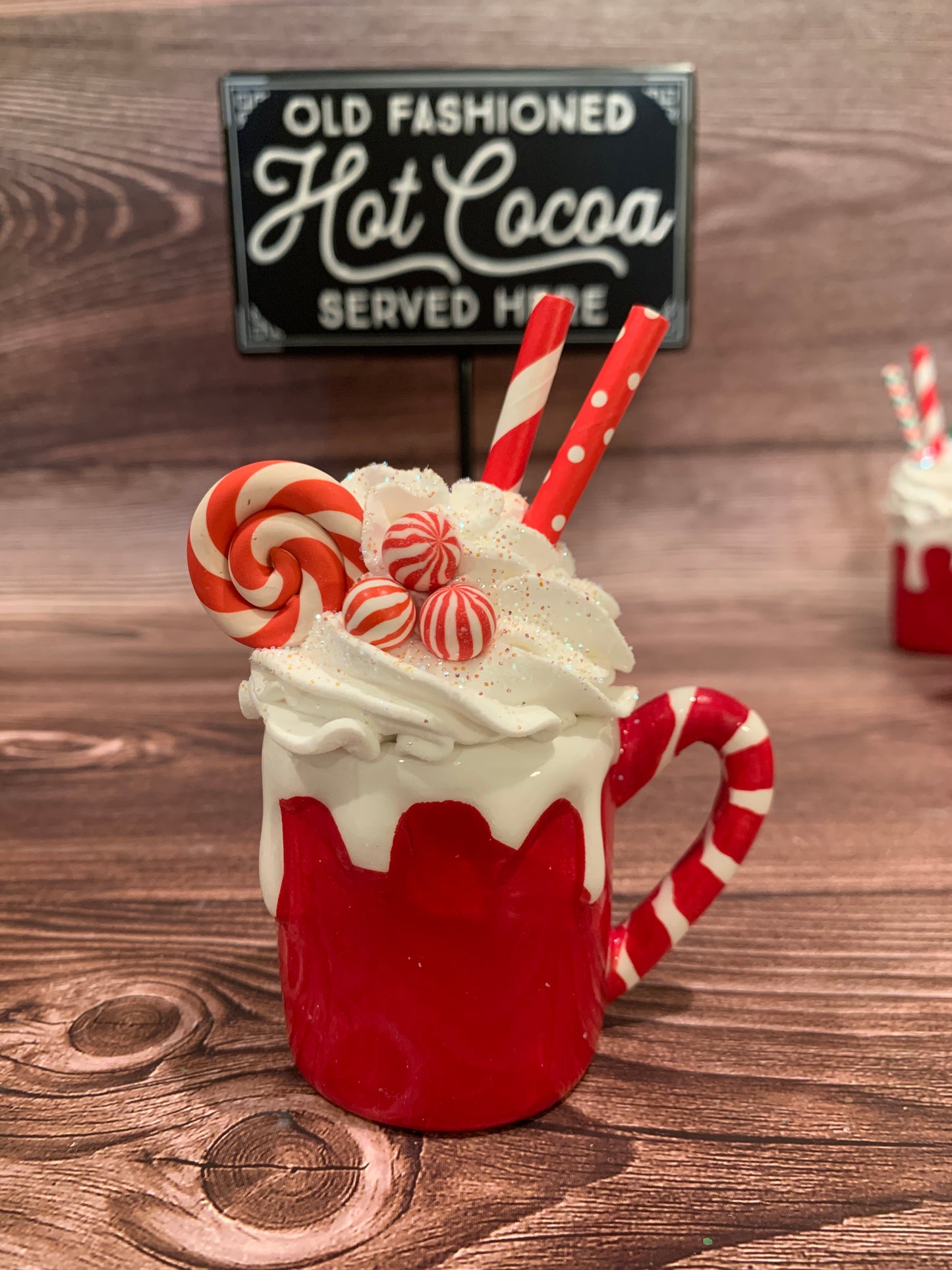 Red Drip Cup Mini Mug