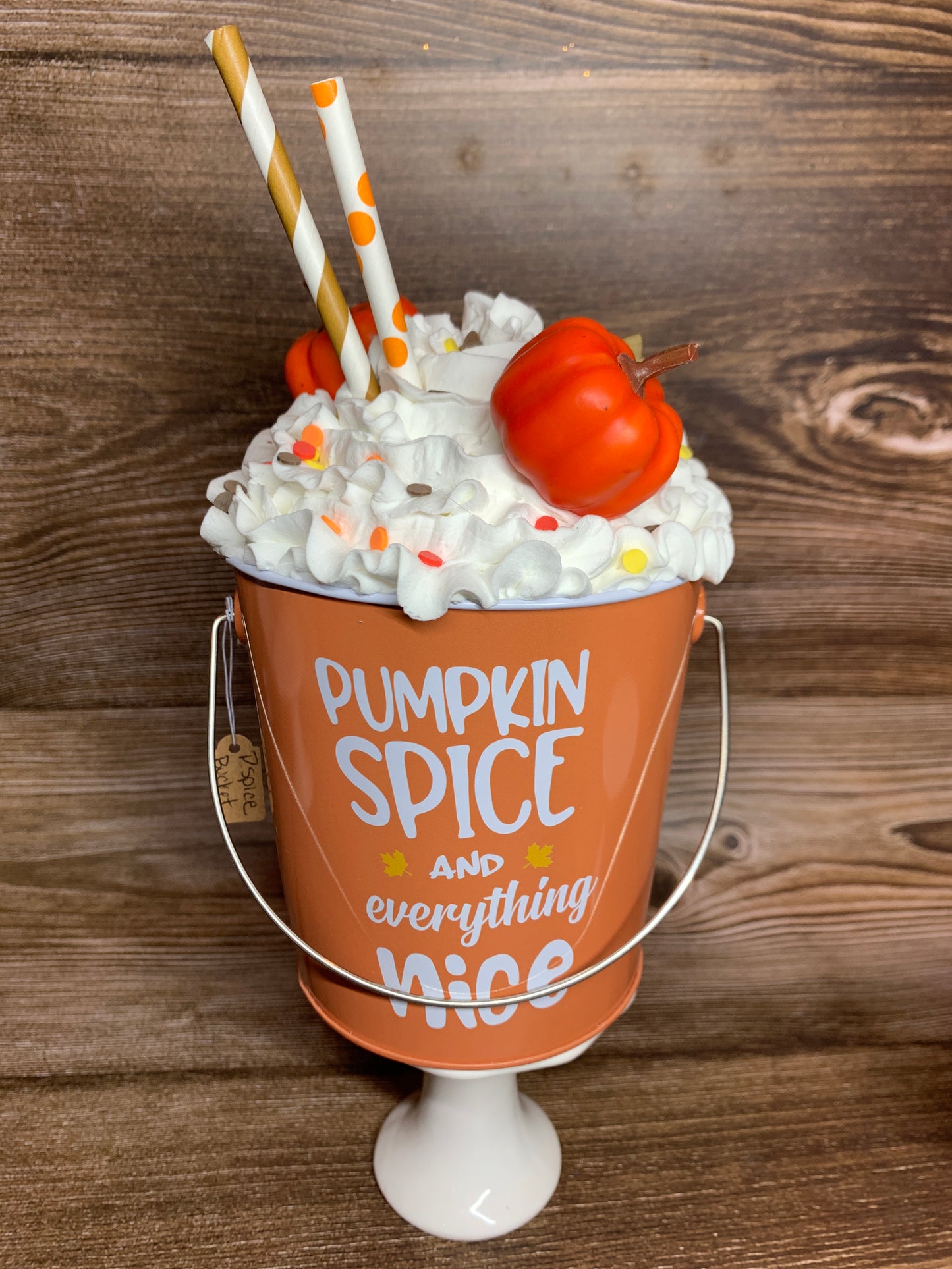 Pumpkin Spice Bucket