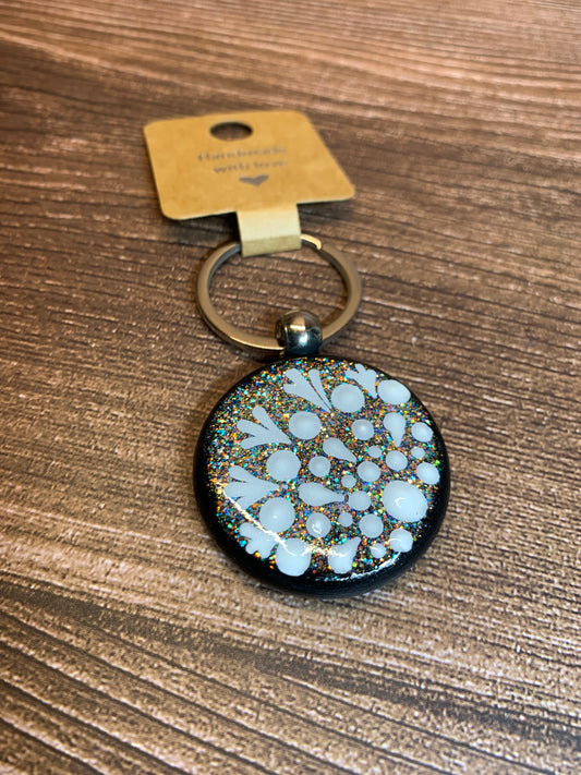 KC#26 Dot Art Keychain