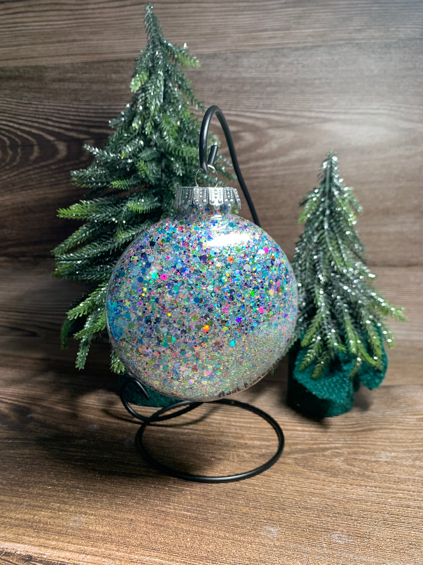 #153 Glittered Ornament