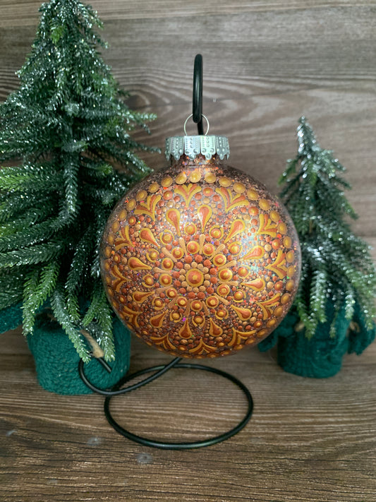 #146 Glittered Ornament