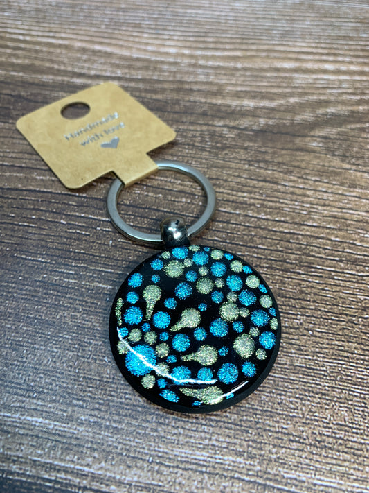 KC#14 Dot Art Keychain