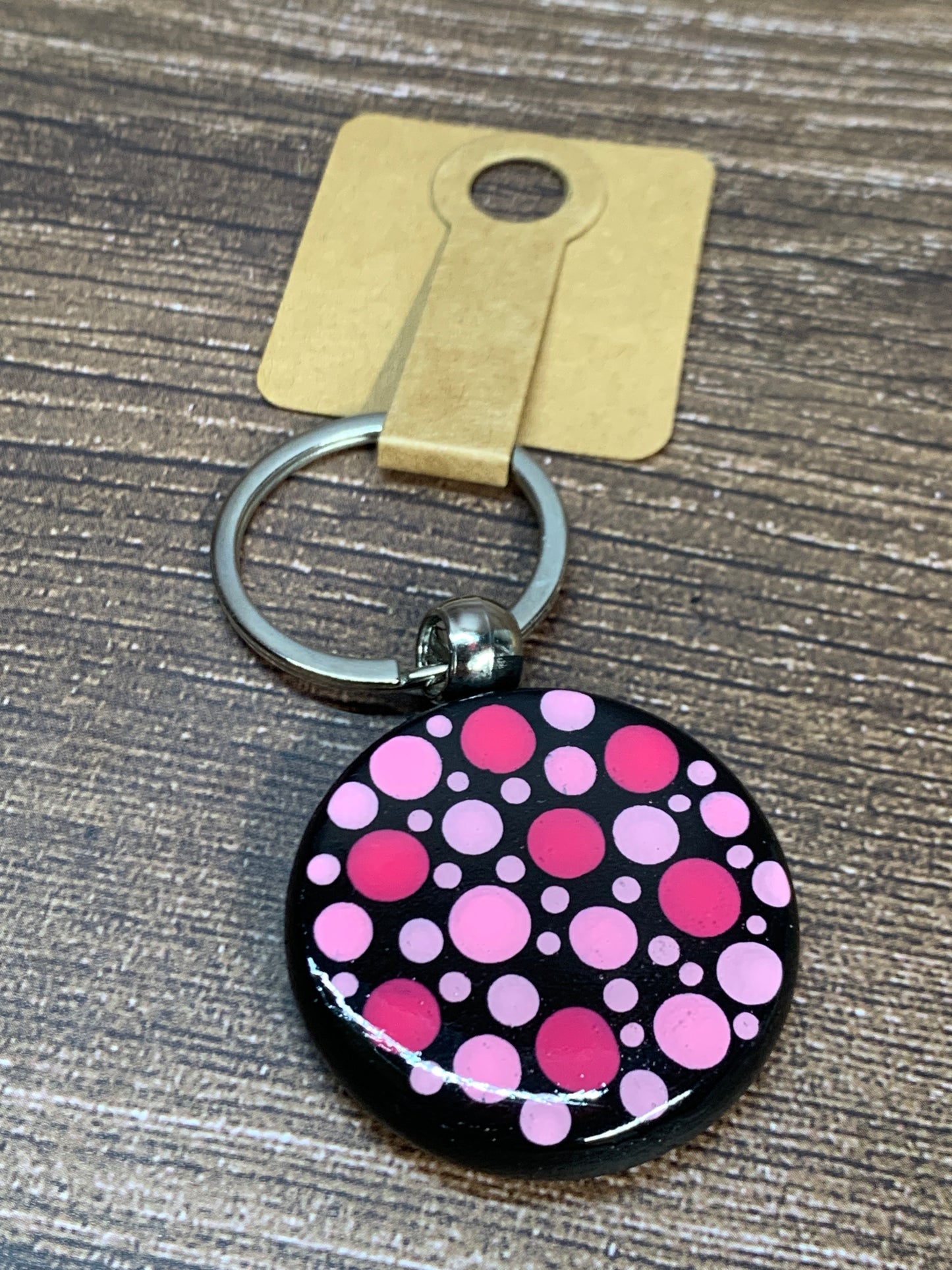 KC#4 Dot Art Keychain