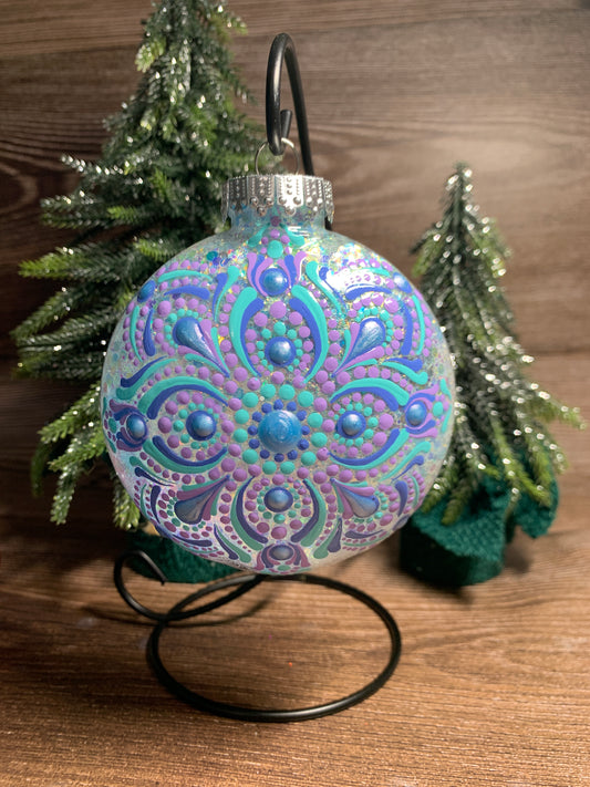 #159 Glittered Ornament