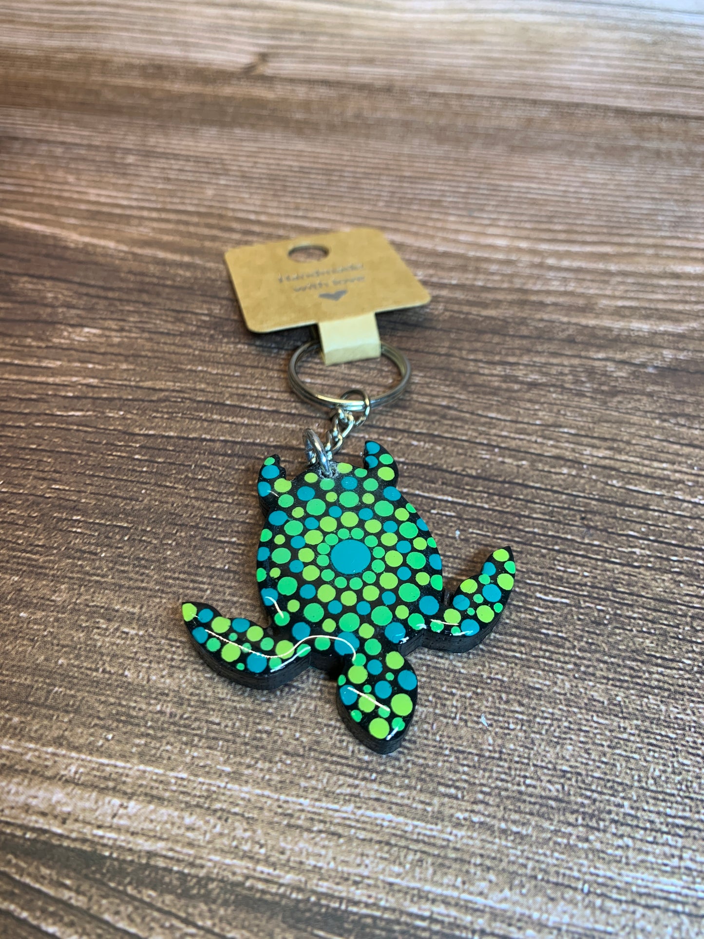 KC#40 Dot Art Keychain