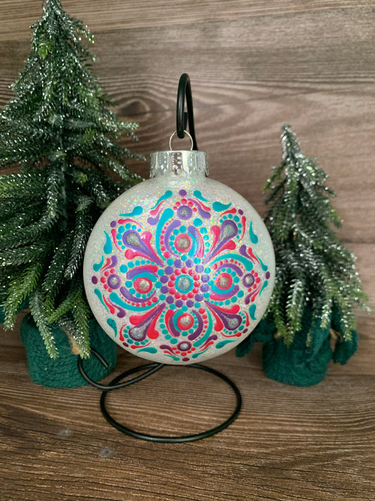 #151 Glittered Ornament