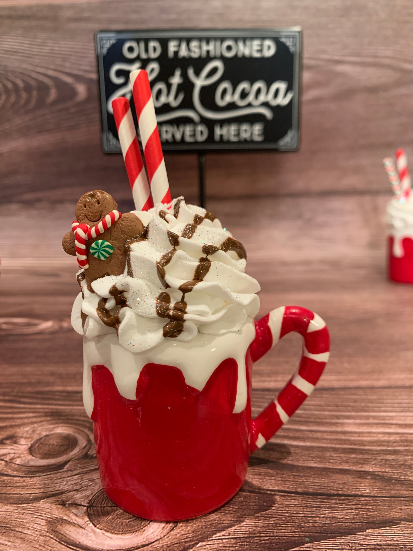 Red Drip Cup Mini Mug