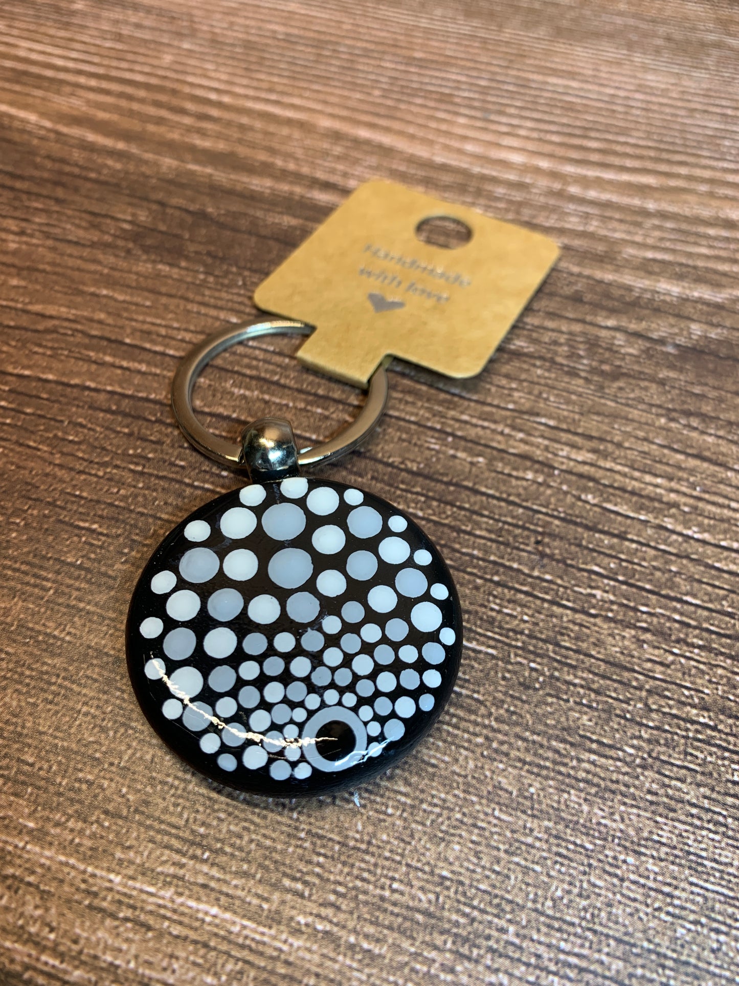 KC#34 Dot Art Keychain