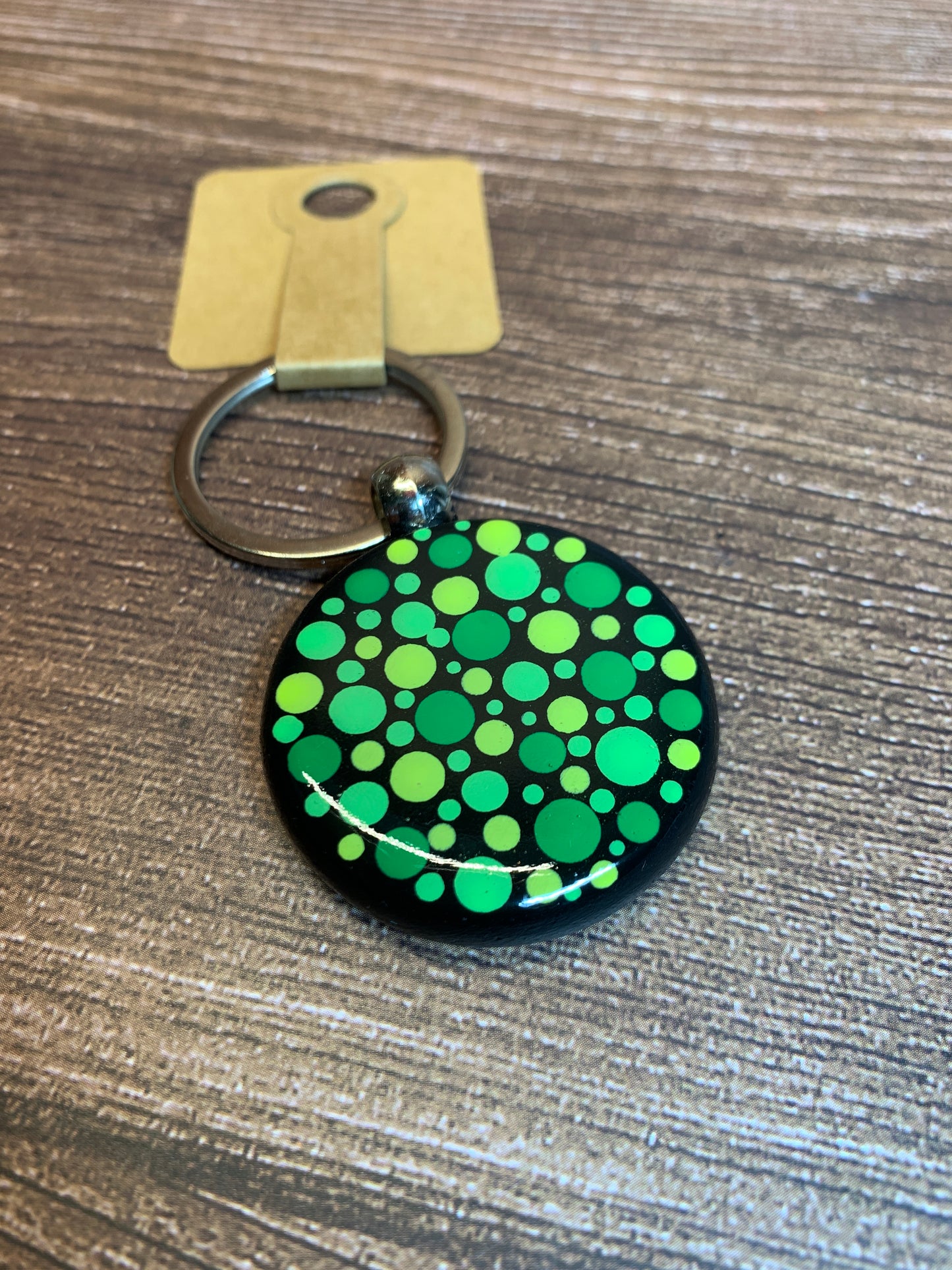 KC#31 Dot Art Keychain