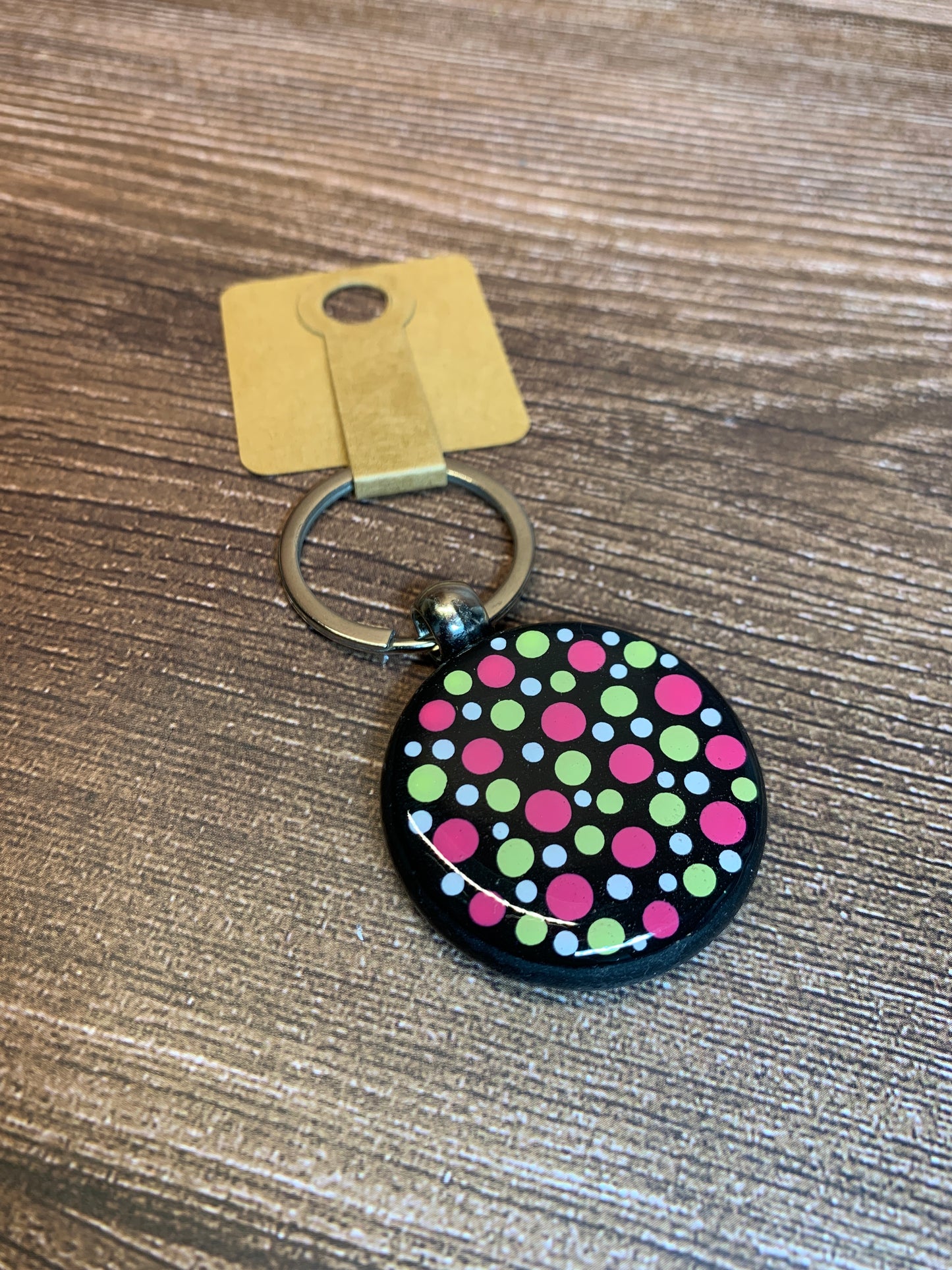 KC#22 Dot Art Keychain