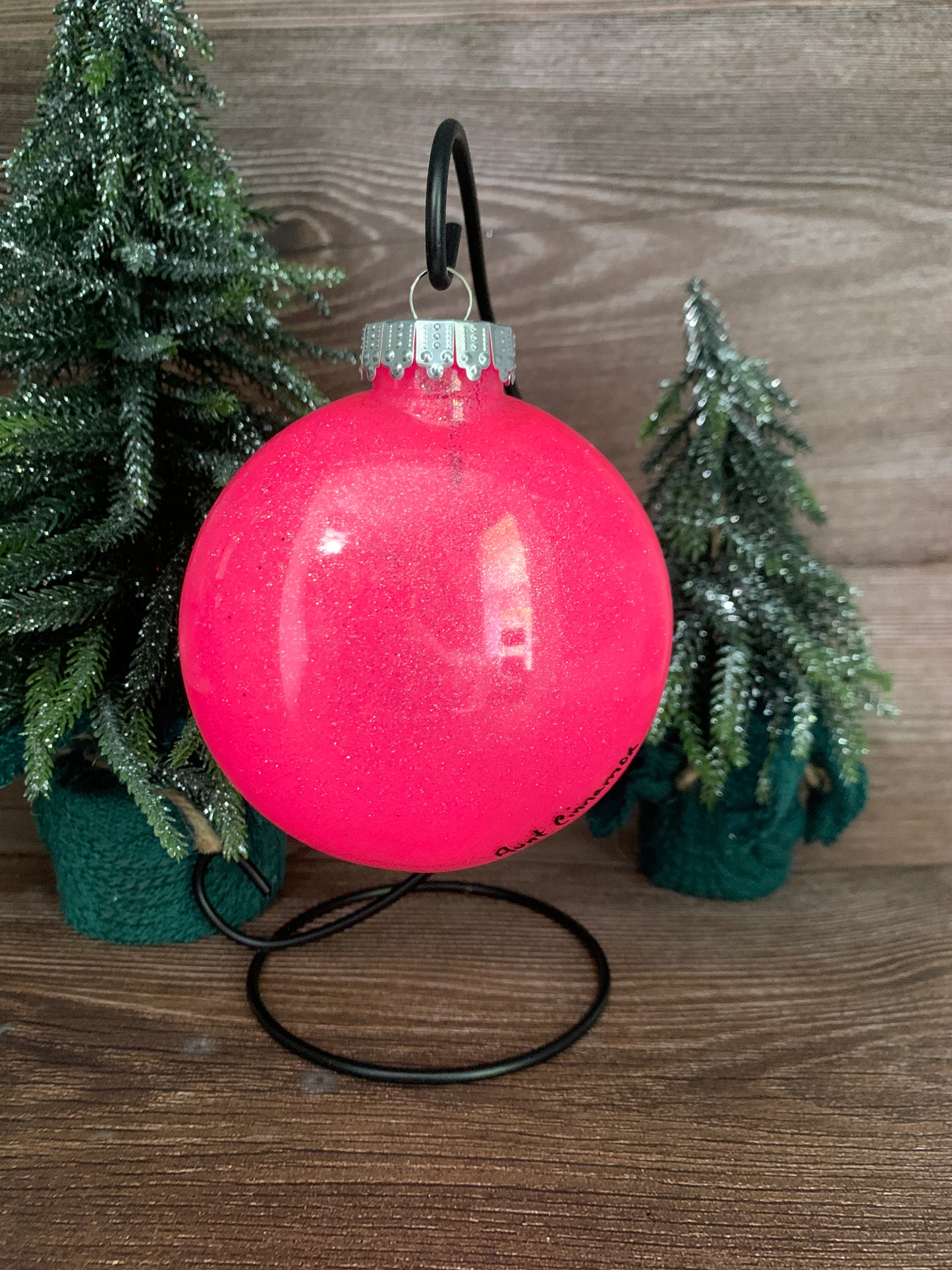#149 Glittered Ornament