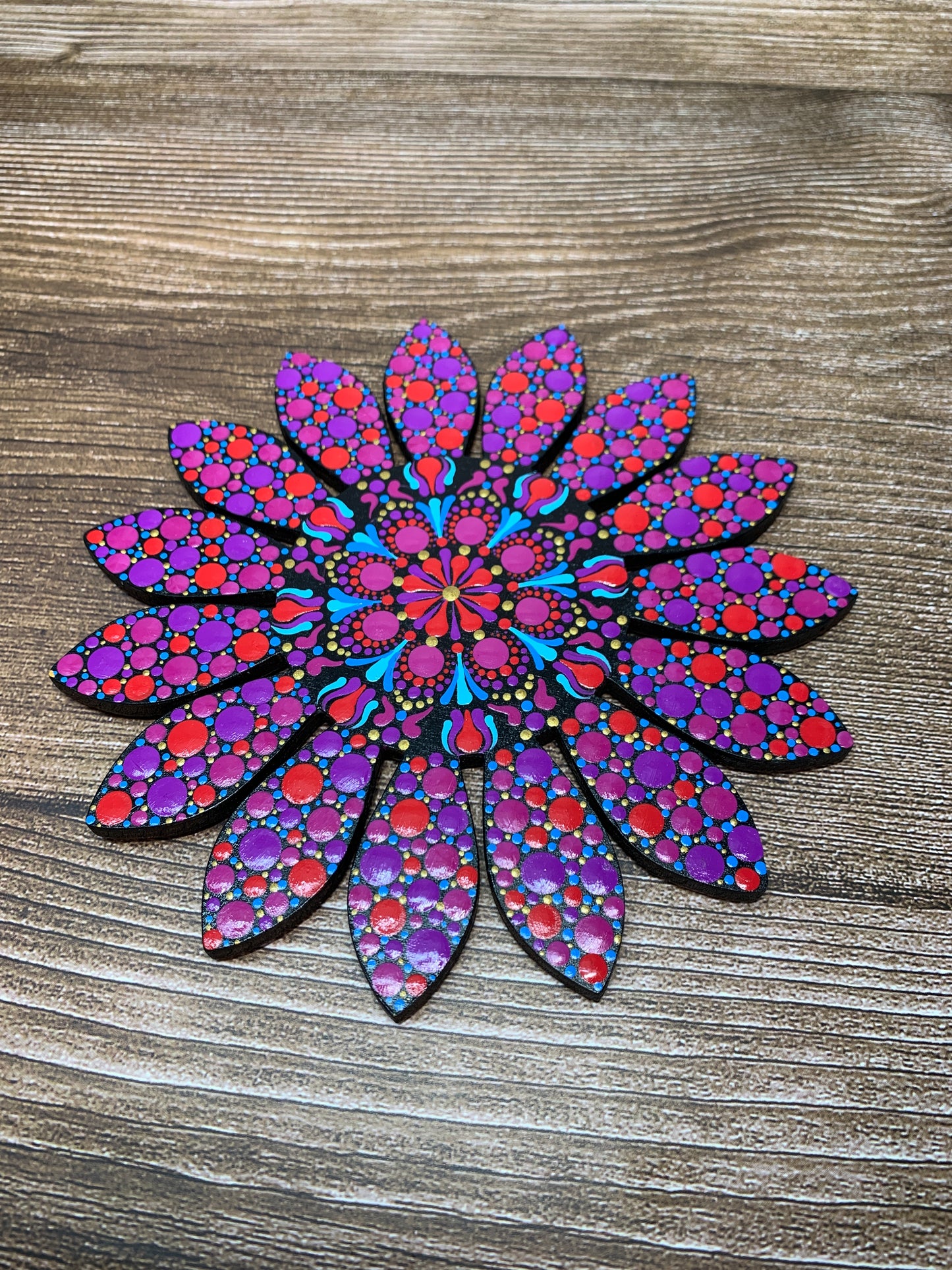 Large Flower Magnet