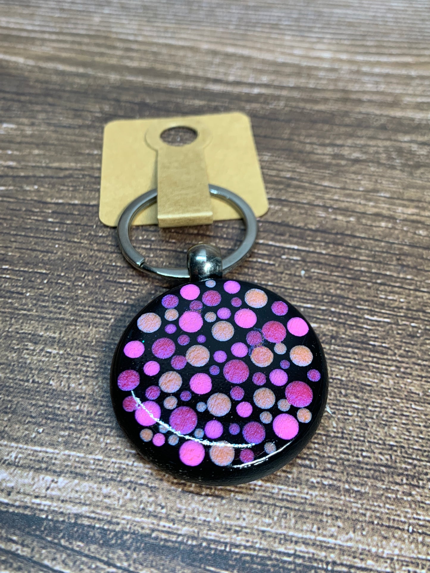 KC#20 Dot Art Keychain