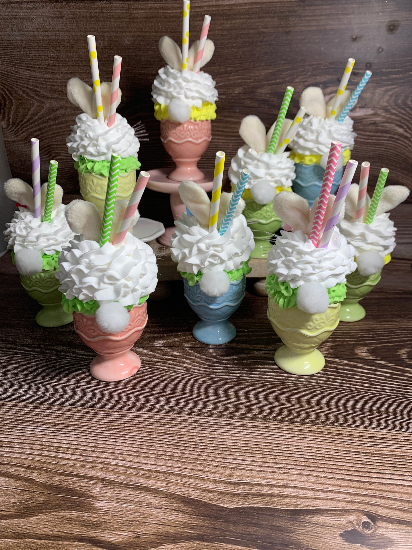 Easter Bunny Tier Tray Decor