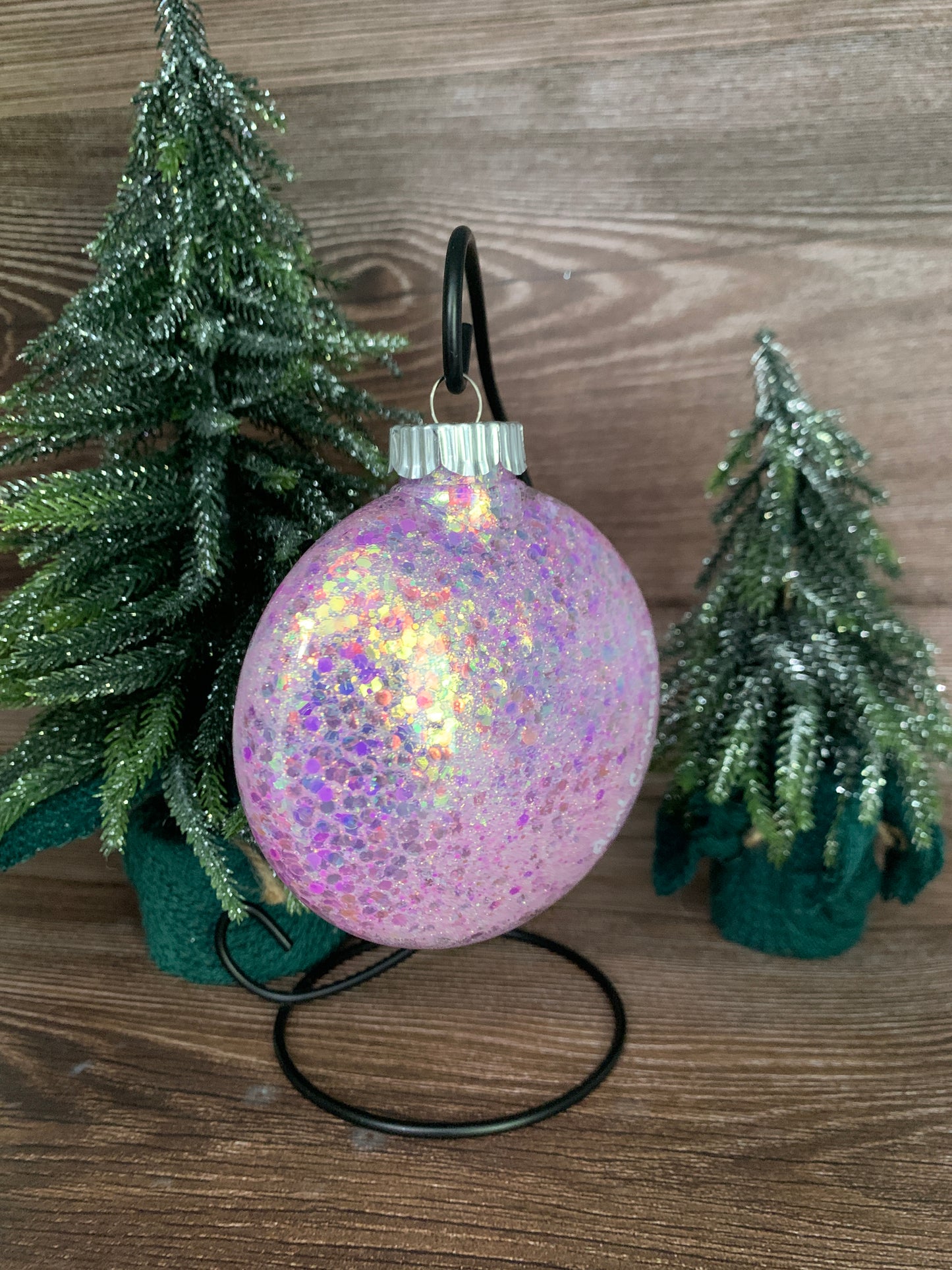 #143 Glittered Ornament