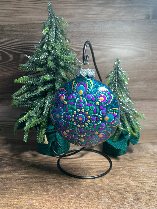 #152 Glittered Ornament