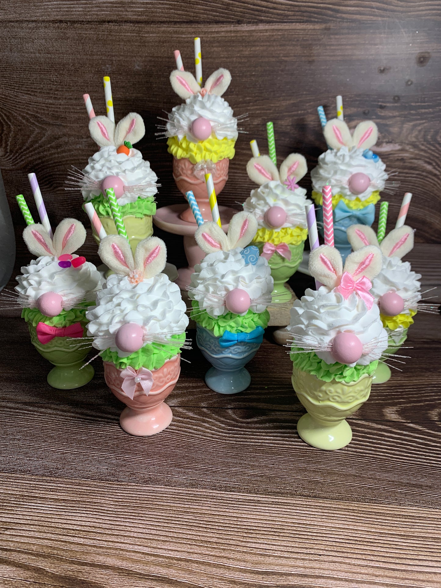 Easter Bunny Tier Tray Decor