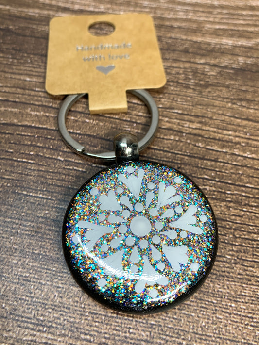 KC#15 Dot Art Keychain