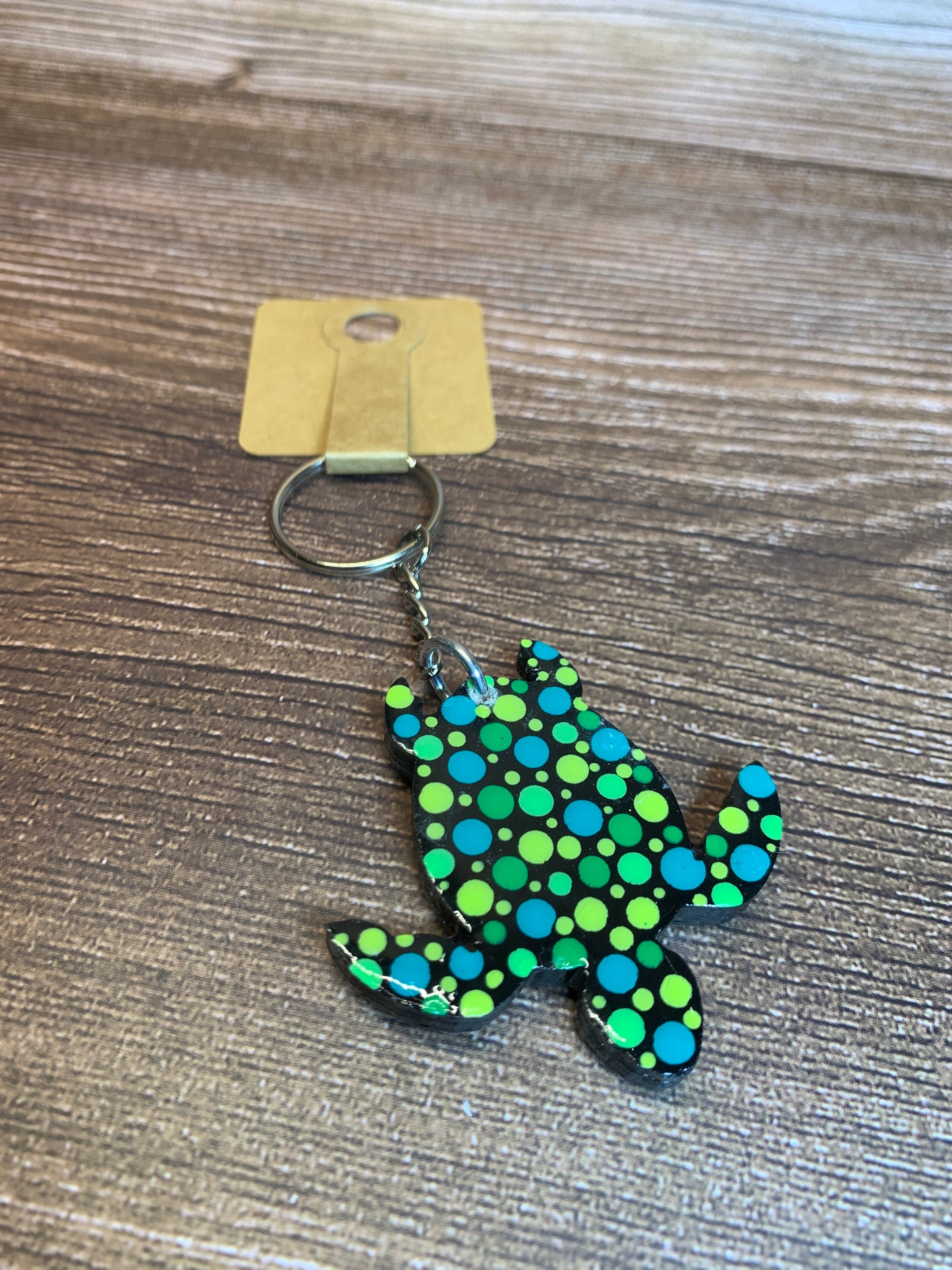 KC#41 Dot Art Keychain