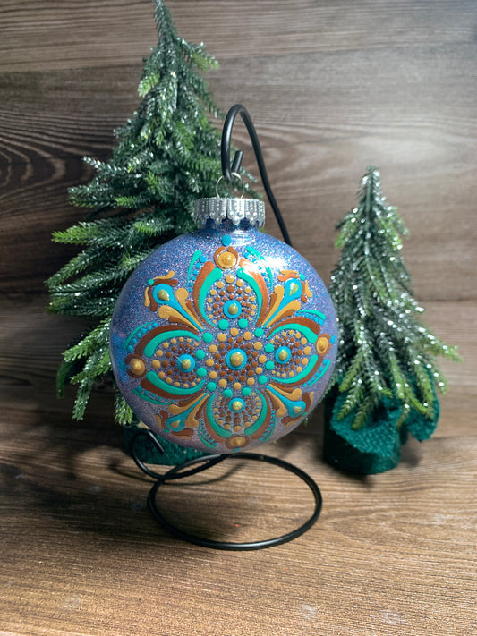 #157 Glittered Ornament