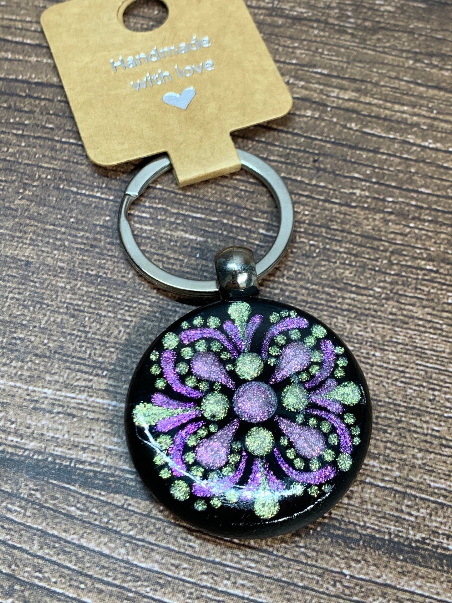 KC#2 Dot Art Keychain