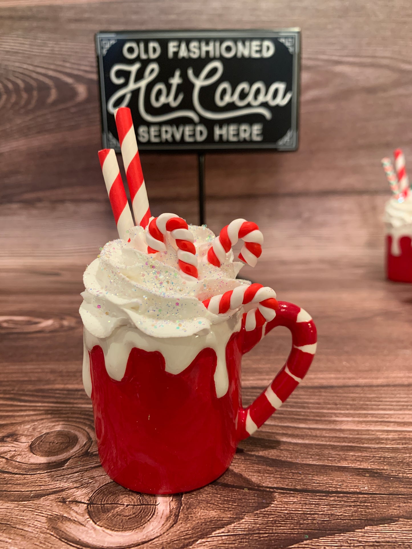 Red Drip Cup Mini Mug