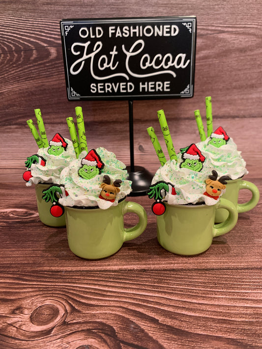 Green Man Mini Mugs