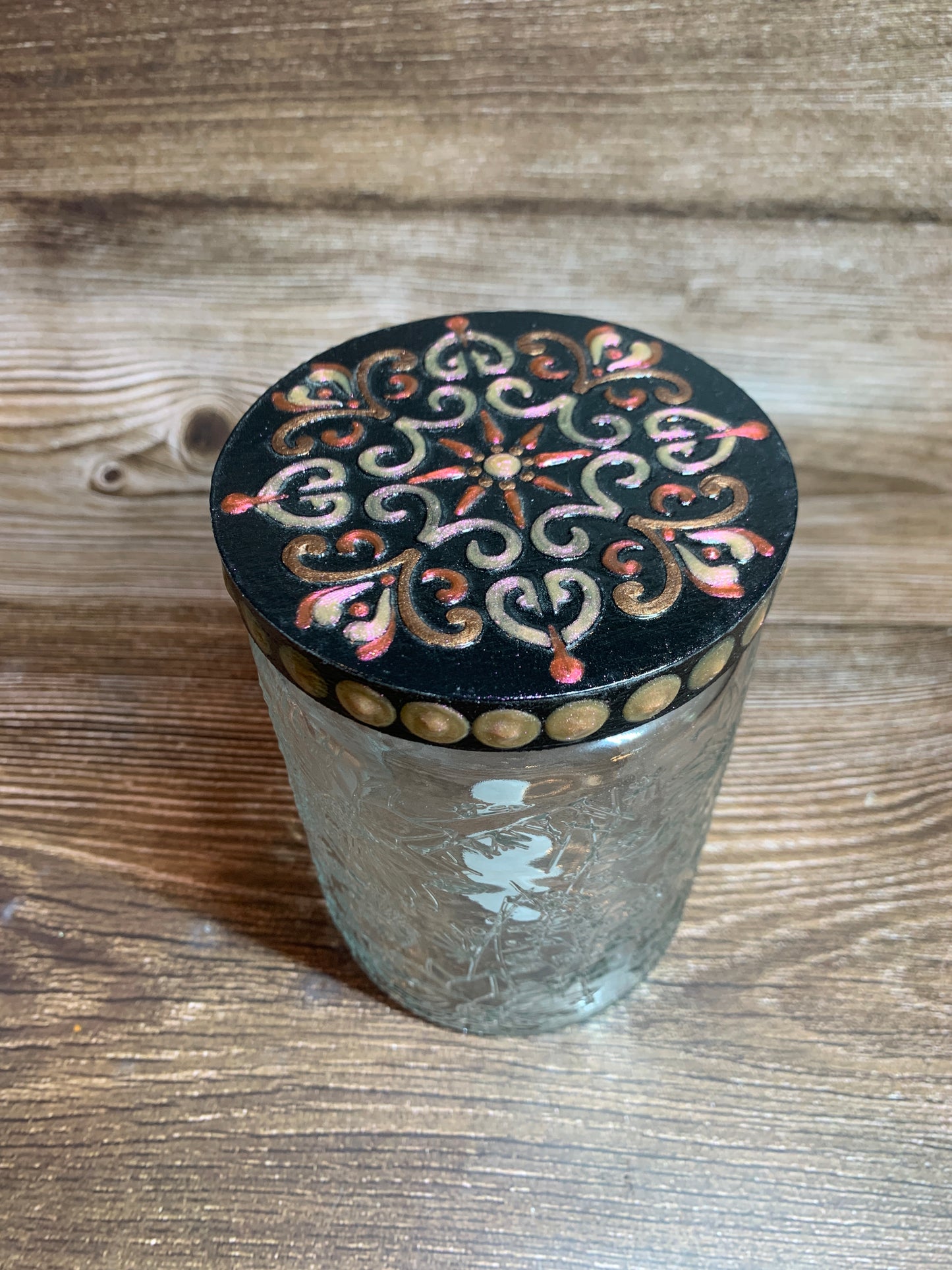 5 1/2” lidded Jars