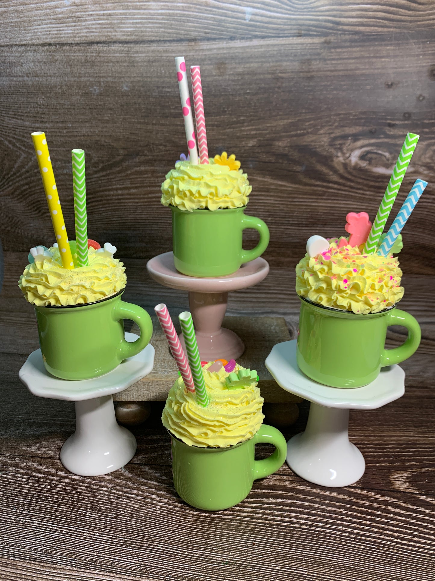Apple Green Easter Mini Mugs