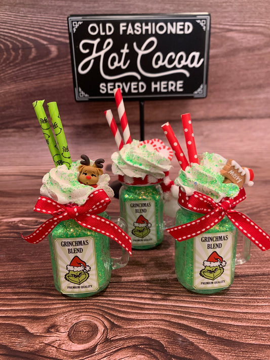 Green Man Mason Jar Minis Group 1