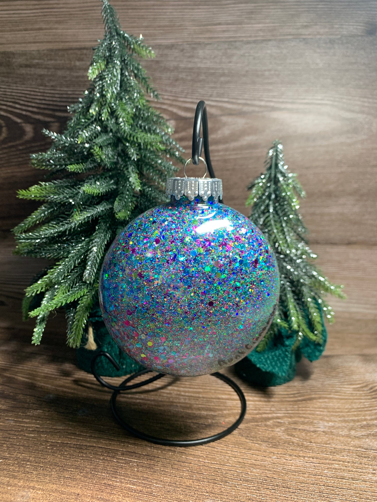 #156 Glittered Ornament