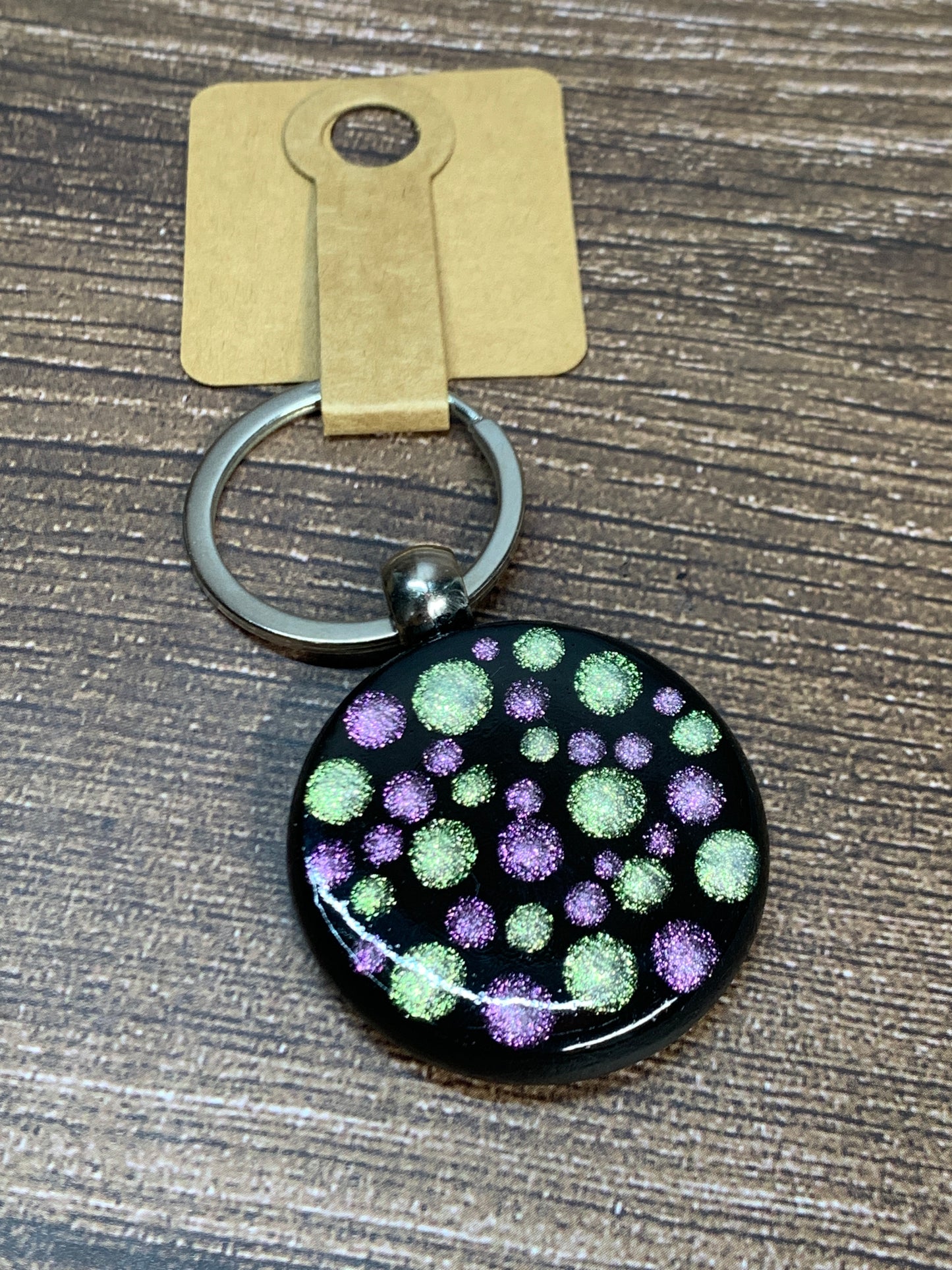 KC#2 Dot Art Keychain
