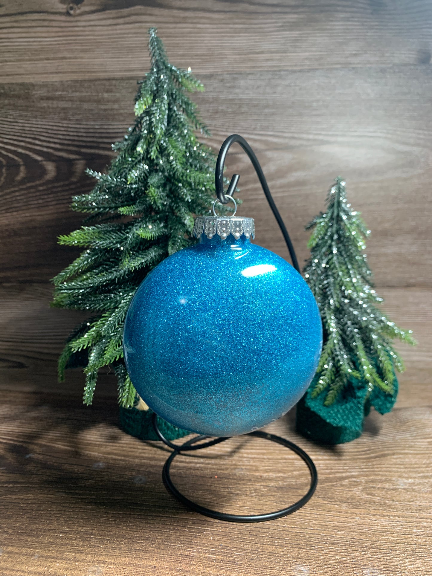 #165 Glittered Ornament