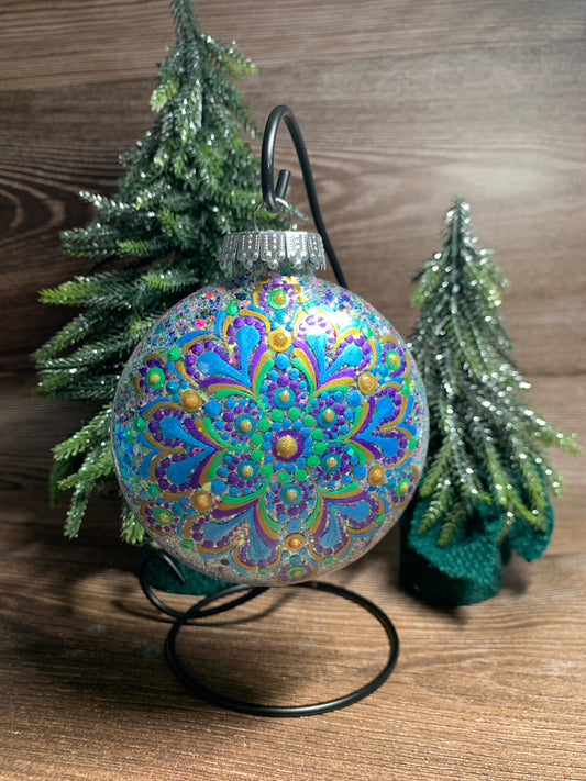 #153 Glittered Ornament
