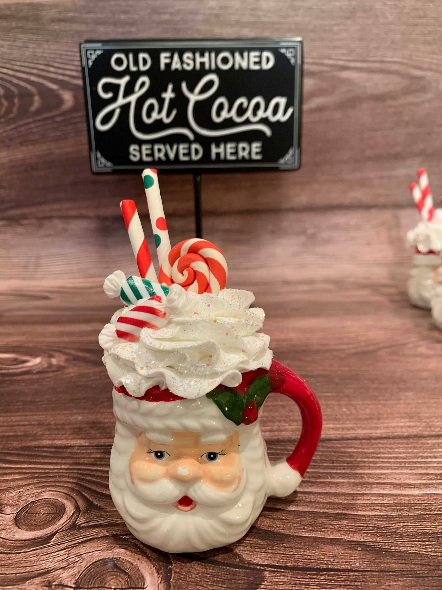 Red Santa Mini Mug