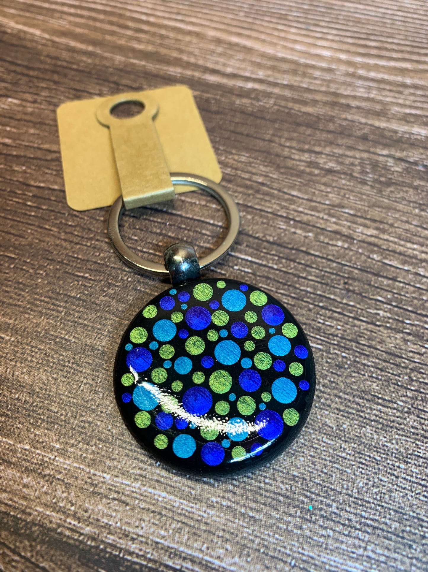 KC#24 Dot Art Keychain