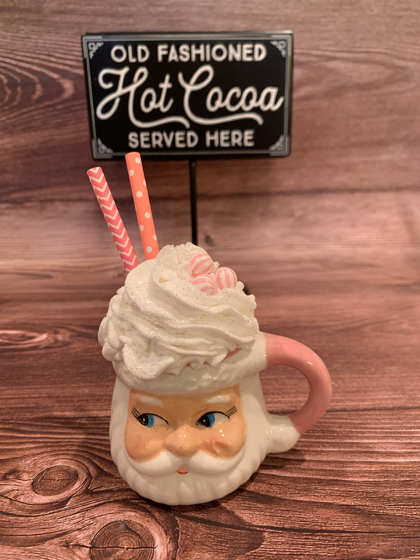 Pink Santa Mini Mug