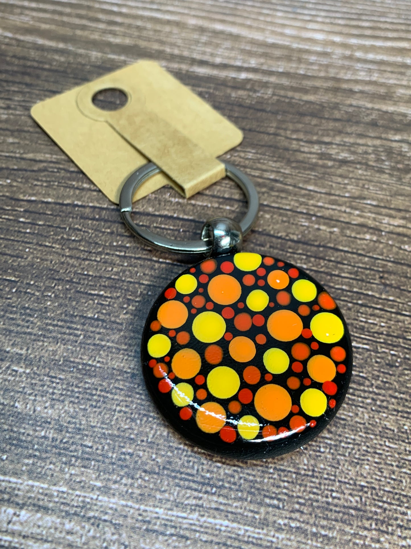 KC#21 Dot Art Keychain