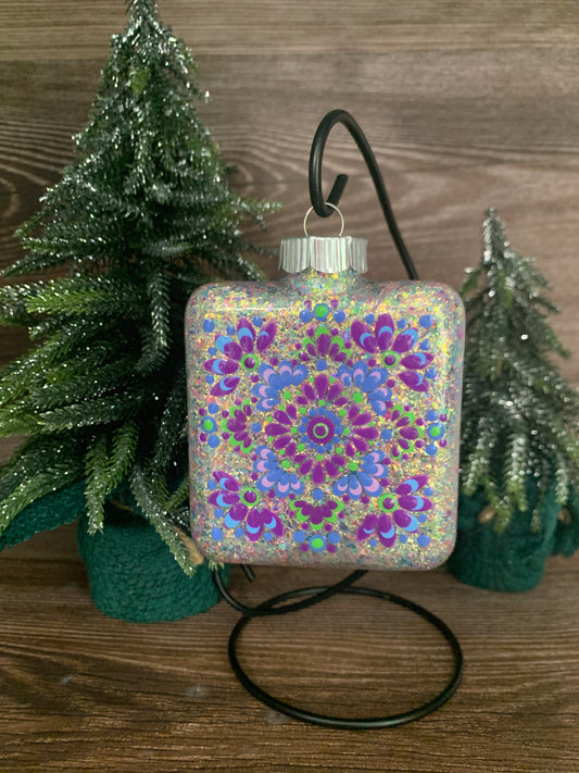 #139 Glittered Ornament