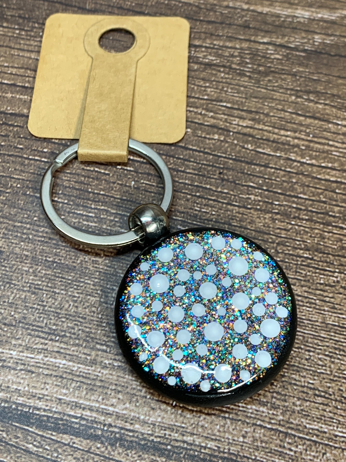 KC#1 Dot Art keychain