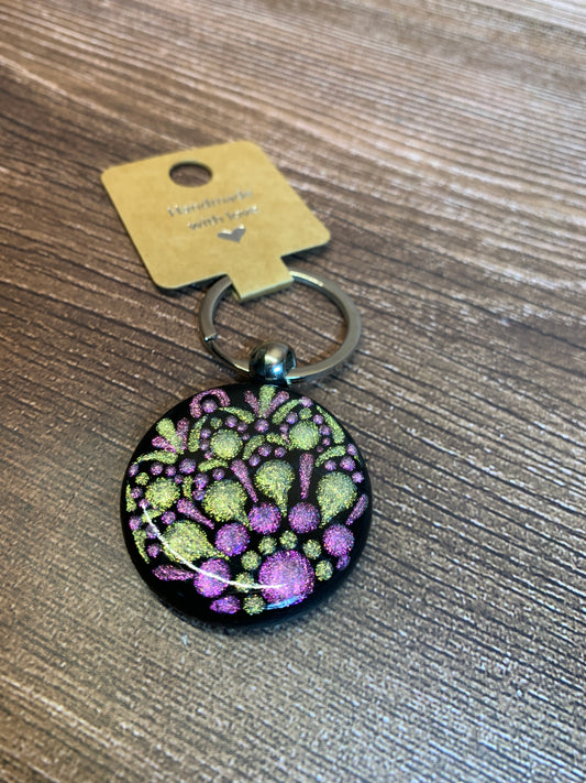 KC#17 Dot Art Keychain