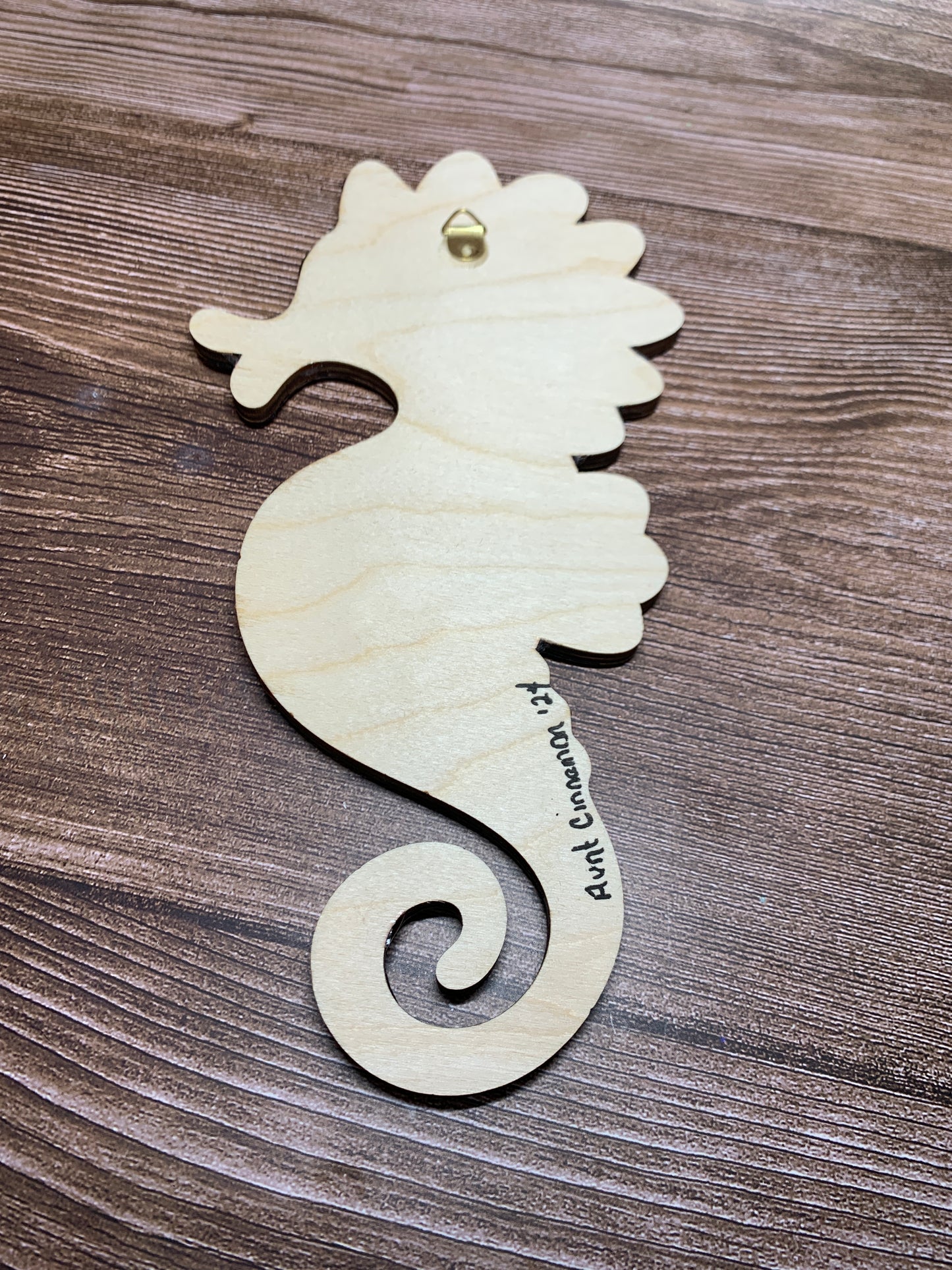 Glitter Seahorse