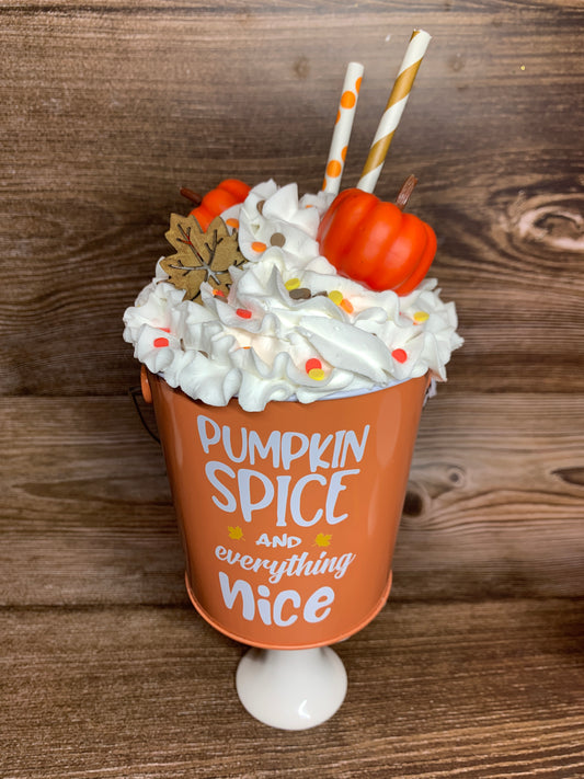 Pumpkin Spice Bucket