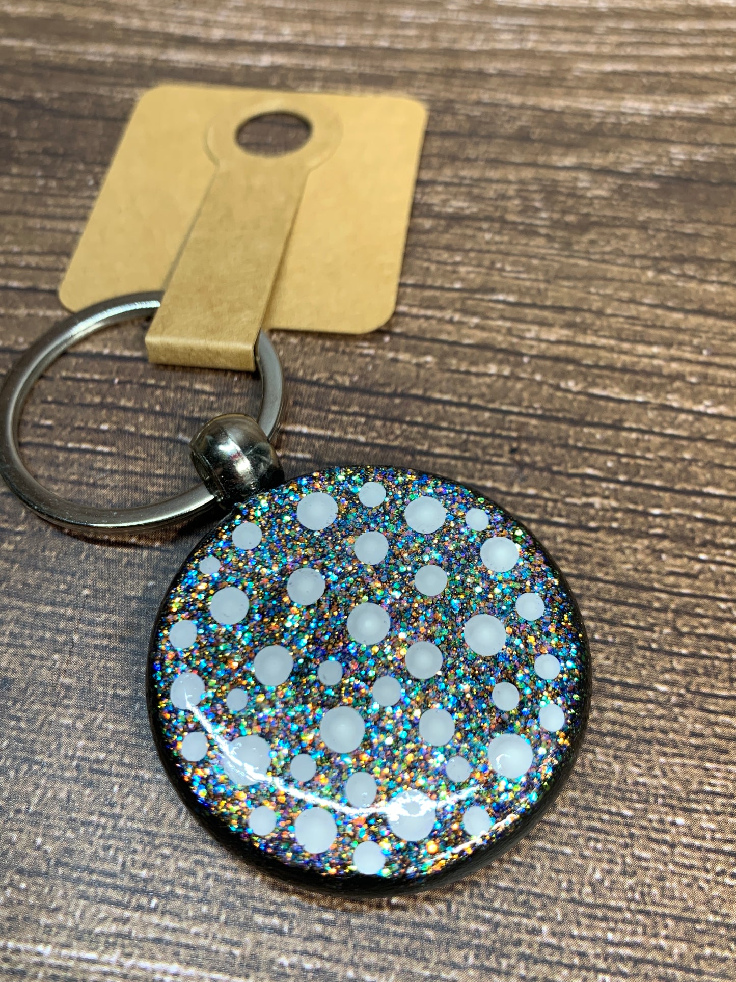KC#15 Dot Art Keychain