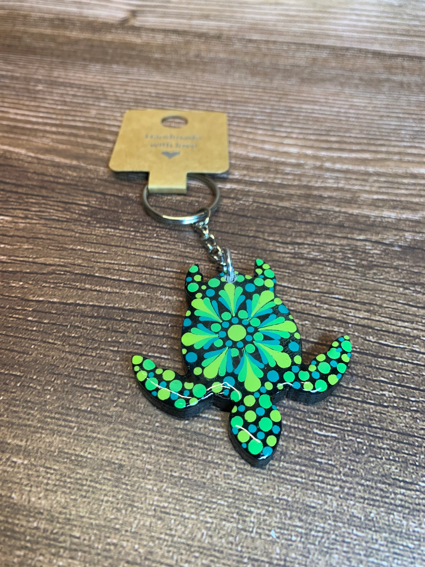 KC#38 Dot Art Keychain