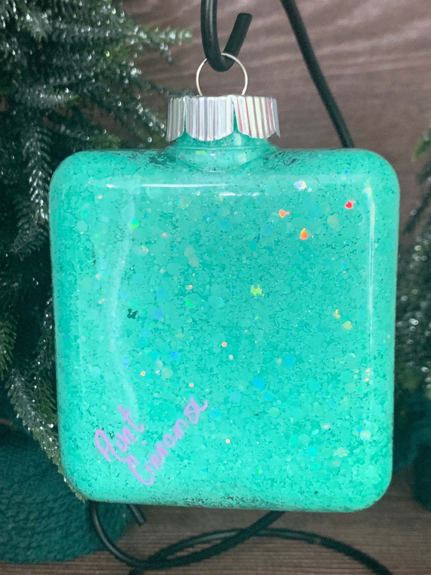 #141 Glittered Ornament