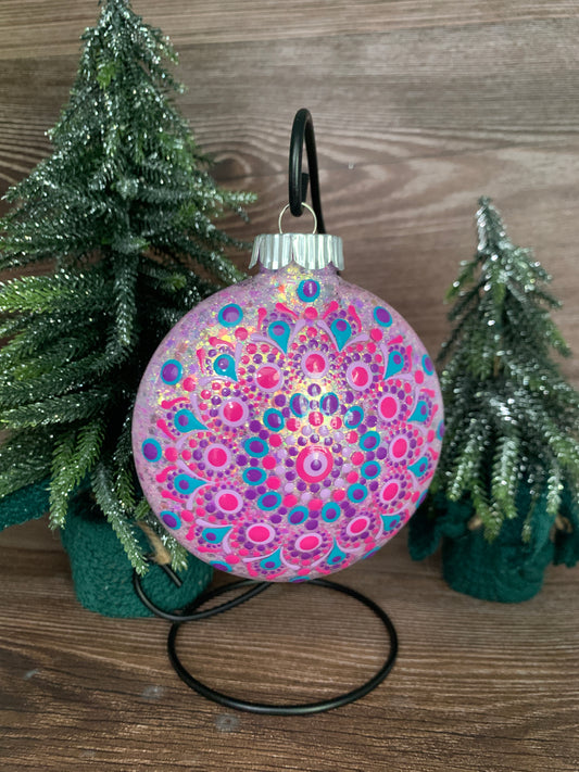 #143 Glittered Ornament