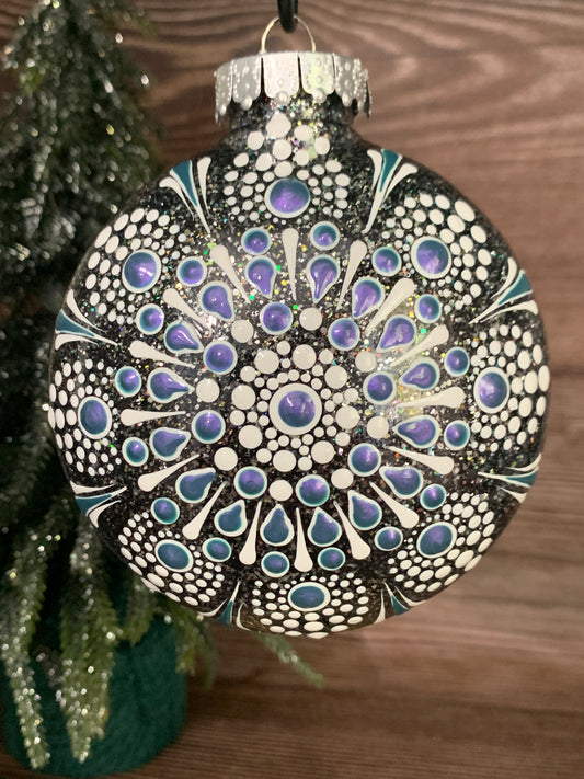 #131 Glittered Ornament